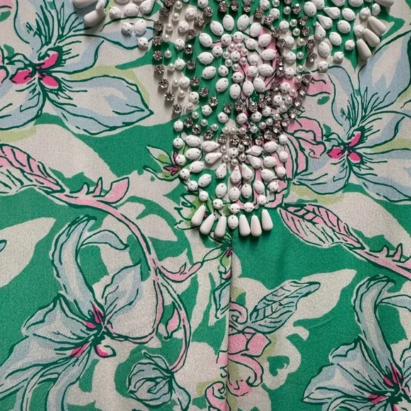 Lilly Pulitzer Mindy silk caftan dress